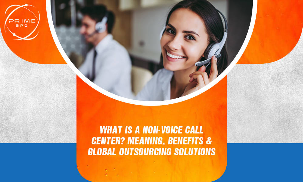 What is non voice call center